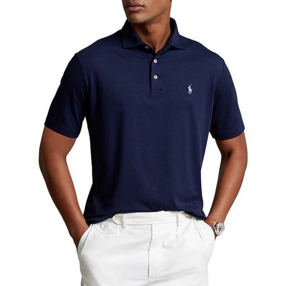 Ralph Lauren Men's Classic Navy Polo Shirt